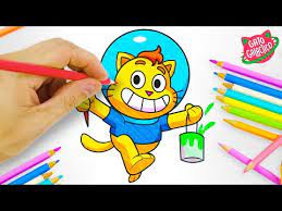 O folhas para colorir gato galactico possui 16 páginas com desenhos para colorir do jeito que a imaginação permitir! E Possivel Fazer Arte Apenas Com Lapis De Cores Pasteis Gato Galactico Youtube