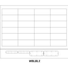 Chart Labels Wristband Laser X Adult And Infant White 100 Per Package