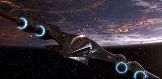 Firefly series features Star Wars ships in the background