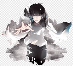 Multiple sizes available for all screen sizes. Black Haired Boy Anime Character Pierrot Vocaloid Song Anime Niconico Anime Boy Cg Artwork Black Hair Png Pngegg