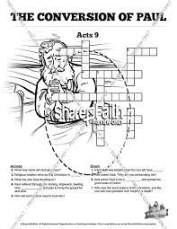 If any of you lack wisdom, let him ask of god, that giveth to all men liberally, and upbraideth not; Acts 9 Paul S Conversion Sunday School Crossword Puzzles Sunday School Crossword Puzzles
