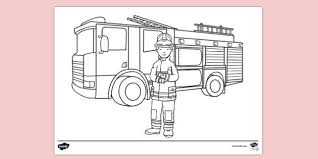 It is fire safety week. Fire Safety Colouring Sheet