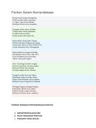 Pertandingan menulis pantun 4 kerat minggu haluansiswa. Pantun Salam Kemerdekaan
