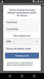 0800 07 07 01 cod etic: Myenel Android App Apk Com Intertel Myenel By Enel Energie Sa Download On Phoneky