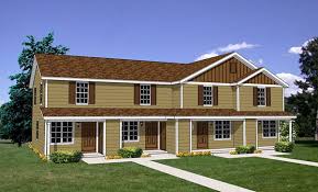 Four bhk house plan will principally be divided into four bedrooms, a living room space and room, additionally as washrooms. 4 Unit Multi Plex House Plans Family Home Plans