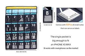 Winit Classroom Pocket Chart For Cell Phones Or Calculators