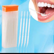 Mua Tăm nhựa nha khoa 35 chiếc hình xương cá | Tiki