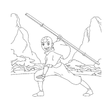 avatar dernier maitre az coloriage de branche sapin