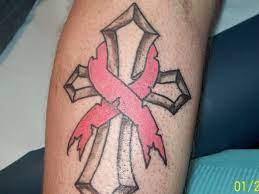 In fact, there are a number of other ribbons with different colors which represent different kinds of cancer. Tatto Cancer Ribbon Tattoos For Guys