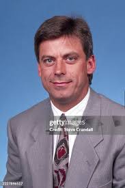Goalie Bob Sauve of the New Jersey Devils sits for his Official... News  Photo