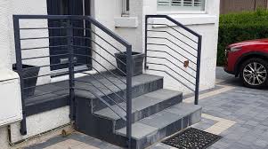 How to build a handrail for outdoor steps | goodhome ids. Handrails Glasgow Iron Handrails Glasgow Domestic Handrails Glasgow Welder Glasgow Blacksmith Glasgow
