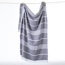 Great savings & free delivery / collection on many items. Beach Towels Seaside Supplies Turkish Universal Grey White Beach Towel