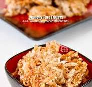 Crunchy Taro Fritters