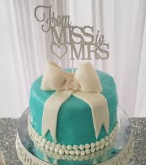 Tiffany Blue Bridal Shower Cake Tiffany Blue Bridal Shower Cake Bridal Blue Bridal Shower