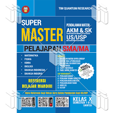 Buku Super Master Akm Sk Dan Us Usp Sma Ma X Saintek