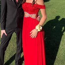 Shop high quality special occasion dresses at milanoo. Macy S Dresses Macys Red Formal Prom Dress Off The Shoulder Poshmark