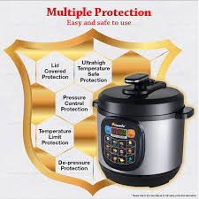 Memasak menggunakan pressure cooker lebih menjimatkan masa berbanding memasak menggunakan periuk belanga kuali biasa. Primada 8 Liter Jumbo Pressure Cooker Pc8030 1 Non Stick Pot Free 1 Stainless Steel Pot 1 Steam Rack Shopee Malaysia