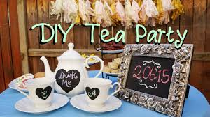 Diy kitchen tea decoration ideas. Diy Tea Party Decor Youtube