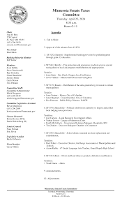Minnesota Senate Taxes Committee