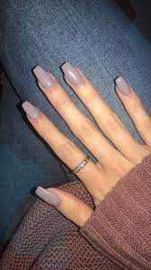Acrylic Nails Light Gray Purple Dnd Gel 445 Melt Violet Acrylic Nail Hel Purple Nails Gel Nails Coffin Nails Matte
