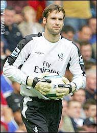15 seconds into the game,. Cech Exhibits Impressive Set Of Credentials