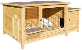 Kerbl 81700 Kaninchenstall Mit Heuraufe Xxl 155 X 75 X 80 Cm Mebel Dlya Domashnih Zhivotnyh Mebel Zhivotnye