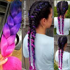 How to french braid hair with extensions. Braids With Extensions Braids Kardashianbraids Colorfolbraids Hair Hairstyle Braids With Extensions Braid In Hair Extensions Braided Hairstyles