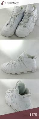 Nike air more uptempo triple black; Nike Air More Uptempo Triple White Sneakers White Sneakers Sneakers White Nikes