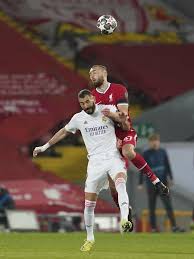 Second half ends, real madrid 3, liverpool 1. Gyk1waksbocygm