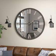 110 Unique Living Room Furniture Pieces That Amaze Everyone In 2021 Clock Wall Decor Wall Clocks Living Room Mirror Wall Clock