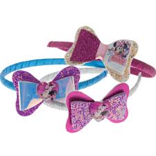 It's no secret we love a cute hair bow in our house! Minnie Mouse Hair Bow Set By Inspired Bows Jewelry Hair Jewelry Vit Edu Au