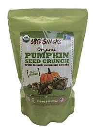 Maybe you would like to learn more about one of these? Amazon Com Organic Pumpkin Seed Crunch With Black Sesame Seeds Oven Baked Net Wt 8oz 1 Grocery Gourmet Food