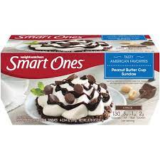 Smart ones dessert — perfect quality and affiordable prices on joom. Smart Ones Peanut Butter Cup Sundae Frozen Dessert 4 Ct Pack 2 04 Oz Cups Walmart Com Walmart Com