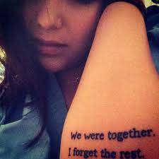 #walt whitman #quotes #we were together #together #forget #the rest #rest. We Were Together I Forget The Rest We Are Together Tattoo Quotes Togetherness