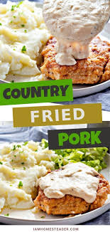 Country Fried Pork Recipe Pork Chop Dinner Pork Chop Recipes Crockpot Country Fried Pork Chops