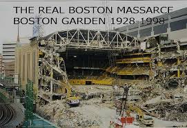 The Old Boston Garden 1928 1998 Boston Garden Boston History Quincy Boston