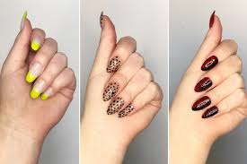 You can pick from a variety of shapes like square, round, or stiletto, and your manicurist will use a small amount of gel to secure the extension to your own nail. 3 Household Tools To Make Easy Nail Art Designs At Home Editor Review Allure