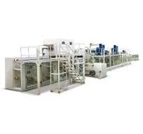 Full Servo Big Waistband Backsheet S-Cut Lamination Online Baby Diaper  Machine