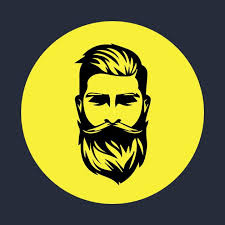 Check Out This Awesome Beard Is New Black Design On Teepublic Beard Logo Design Beard Logo Beard Art