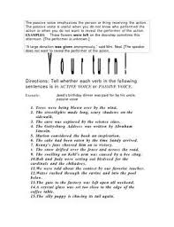 Louis Armstrong Go Down Moses Let My People Go Active And Passive Voice Active And Passive Voice Mini Lessons Word Study
