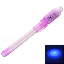 Invisible Ink Pen Stylus With Uv Light Green Free Shipping Dealextreme