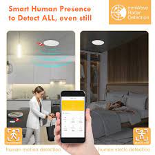 Tuya Smart Zigbee Wifi Human Presence Detector Radar Detection Sensor  Photometric 2 In 1 Smart Life Ceiling Pir Hub - Smart Human Body Sensors -  AliExpress