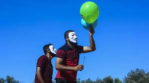 The balloon is carried by the prevailing winds to the target area, where it falls or releases its payload. Gaza Incendiary Balloons Are Distress Signals Conflict News Al Jazeera