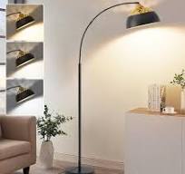 Luvkczc Arc Floor Lamps for Living Room, Black Standing Lamp ...