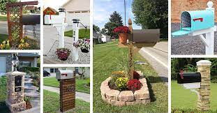 Here are 35+ creative mailbox landscaping ideas from other materials: 29 Best Mailbox Ideas And Designs For 2021
