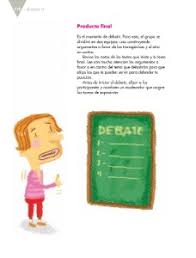 Libro de espanol lecturas 5 grado 2018 el libros famosos. Expresar Su Opinion Fundamentada En Un Debate Ayuda Para Tu Tarea De Espanol Sep Primaria Quinto Respuestas Y Explicaciones