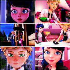 Miraculousladybug Parallels Adrinette Adrien Marinette Miraculous Ladybug Ladybug Galaxy Wallpaper
