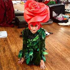 Amazing Rose For Beauty And The Beast Rose Costume Flower Costume Costume Party