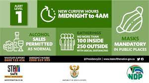 When south africa's former president, jacob zuma, was arrested, some of his supporters went on the rampage. South Africa Moves To Lockdown Alert Level 1 Cooperative Governance And Traditional Affairs