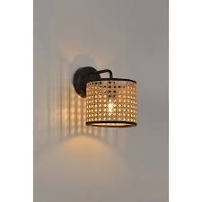 Applique Chic Metal Naturel Corep Cannage 1 Lumiere S Leroy Merlin Avec Images Applique Murale Chambre
